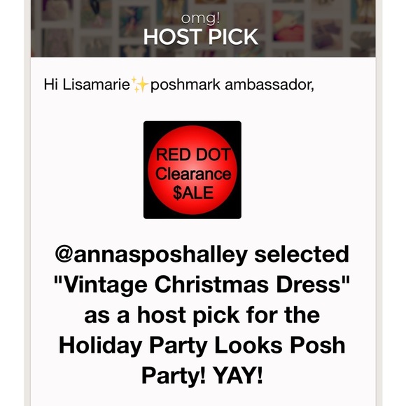 Vintage Christmas Dress HOST PICK 🎉 - Picture 8 of 8